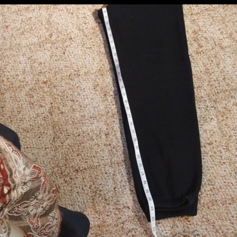 6/$15 Size Xs Black Jogger Bundle Lot of 2 Pairs – Comfy Lounge & Casual - Picture 9 of 16